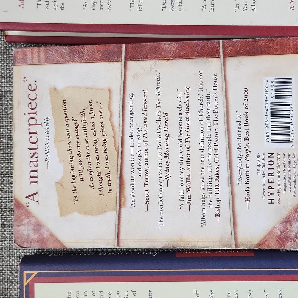 Mitch Albom Book Set - Picture 3 of 4